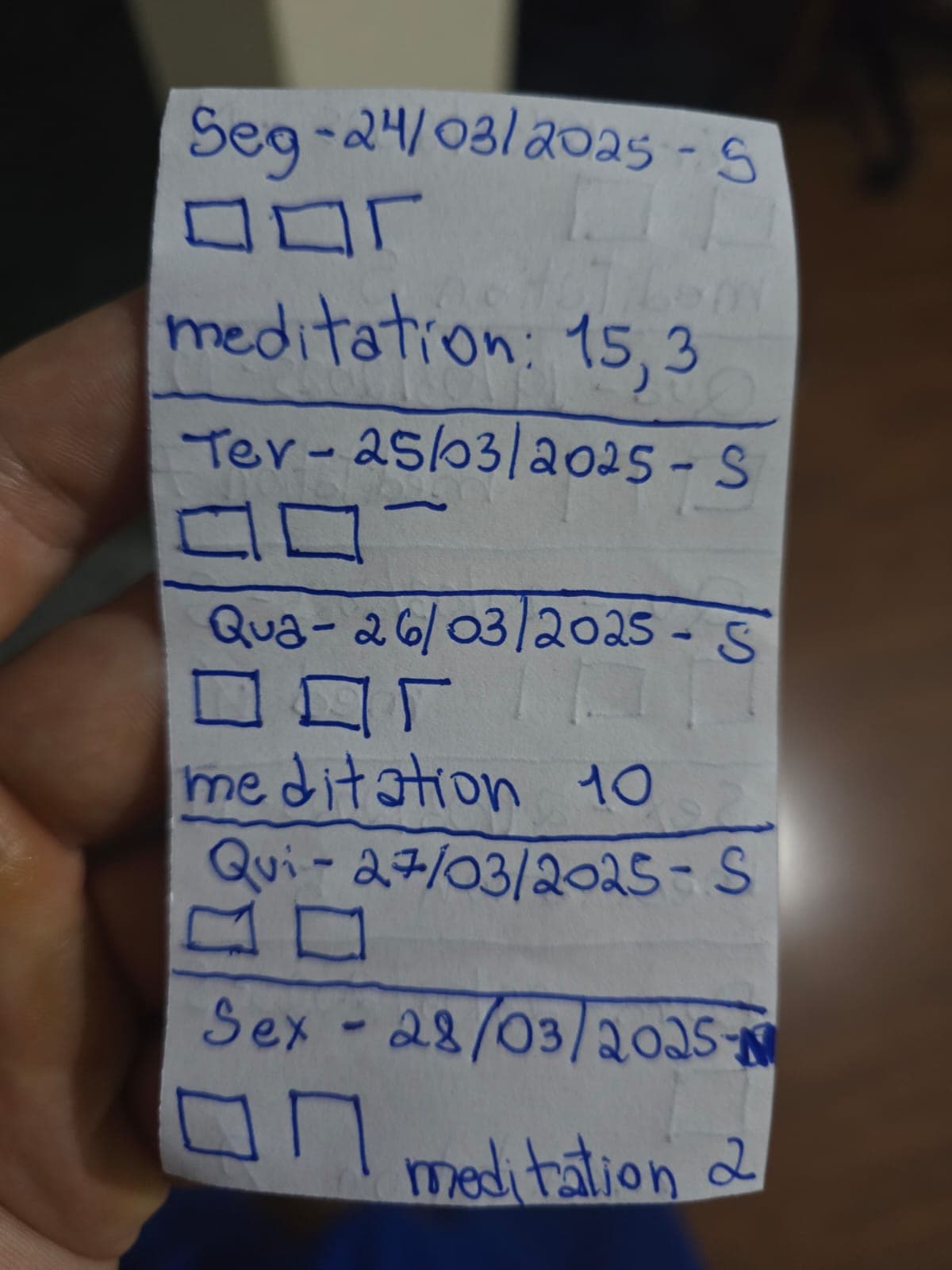 Tiny Pomodoro Control Paper